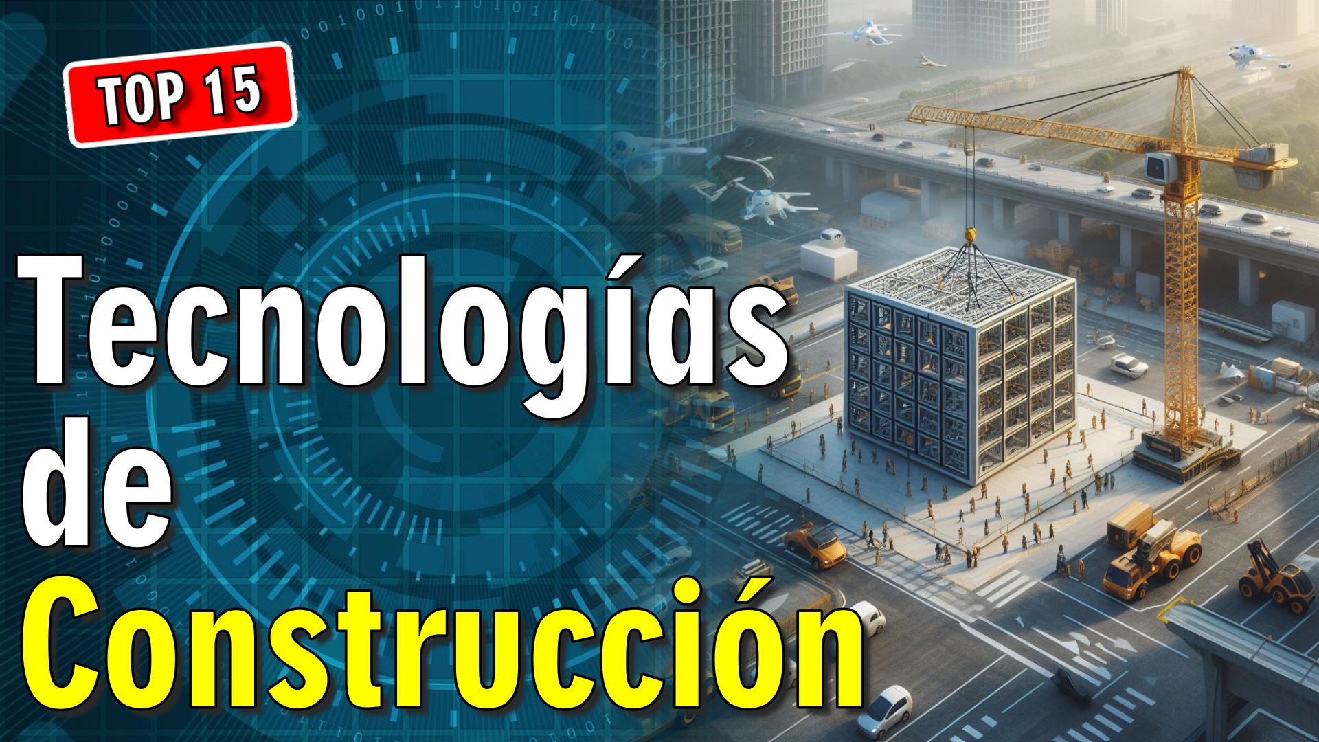 🏗️ 15 Tecnologías de Construcción Sorprendentes